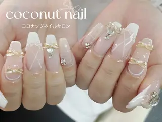 ネイル 神田 ココナッツのネイルデザイン