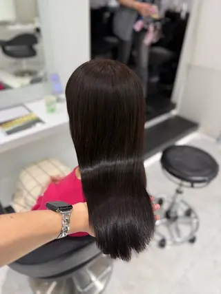 ロング カラー 大人っぽ暗髪レディ 🩶takuto🩶のヘアスタイル