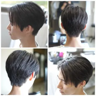 ショート メンズ 中島 剛のヘアスタイル