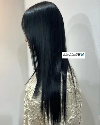 ロング カラー ｈａｉｒ ｓｔｕｄｉｏ Ｚｅｎ　～ａｄｖａｎｃｅ～所属・🩶カラーモデル🩶 misakiのヘアスタイル