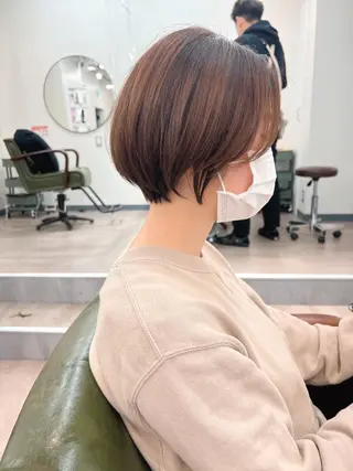 ショート カラー カット特化柏駅 徒歩3分LOUのヘアスタイル