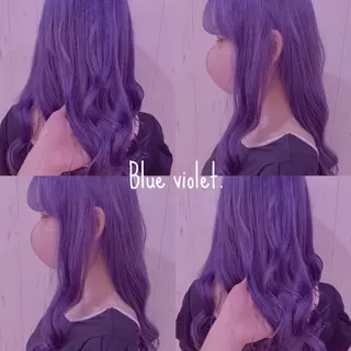 ロング カラー ヘアアレンジ 💕ブリーチ/ヘアメ 🎀YUUKAのヘアスタイル
