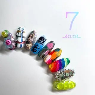 ネイル nail salon 7_seven_所属・nail salon 7 _seven_のネイルデザイン