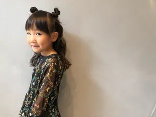 ヘアアレンジ キッズ 水口 英里のヘアスタイル