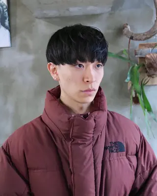 ショート メンズ 木村陸弥 似合わせ 透明感カラー🌿のヘアスタイル