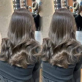 セミロング 銀座副店長/レイヤー /髪質改善/田島のヘアスタイル