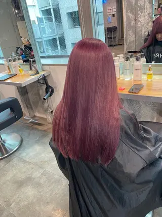 セミロング カラー 艶髪/透明感🪽 DISCO🪽のヘアスタイル