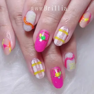 ネイル 柴田 彩のネイルデザイン