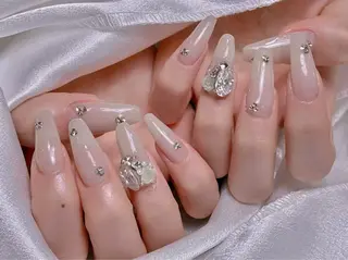 ネイル 長さだし専門店 M2 rikaのネイルデザイン