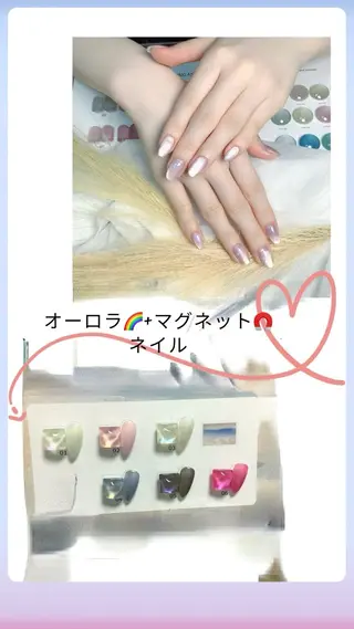 ネイル pink ladyサロン所属・べ にのネイルデザイン