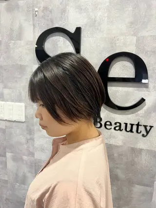 ショート レイヤーカット ✨藤原のヘアスタイル