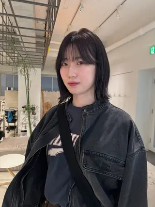 ミディアム カラー ralme/sol 髙橋一哉のヘアスタイル