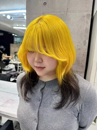 カラー デザインカラー MIKU🦋のヘアスタイル