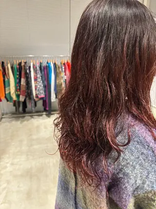 カラー 大野 佑藍のヘアスタイル