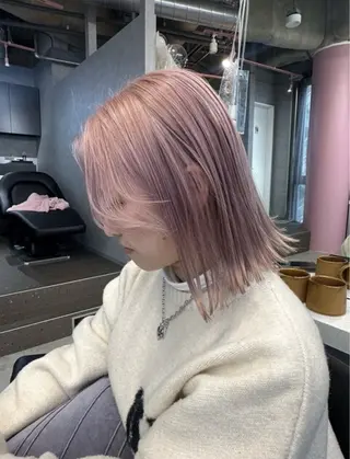 ミディアム ｊｏｕｅｒｍ所属・透明感/グレージュ /韓国レイヤー🪽のヘアスタイル