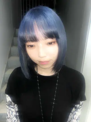 ショート カラー cope’u ROWEN所属・🪽デザインカラー/ ブリーチ/陽向🪽のヘアスタイル