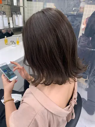 ミディアム 【美容室が苦手な方 専問美容室】MIHOのヘアスタイル