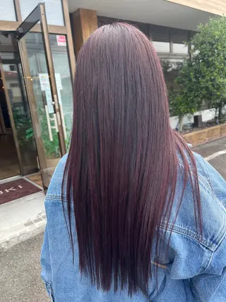 ロング カラー 工藤 惇のヘアスタイル