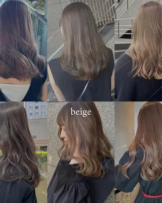 セミロング カラー flocci🌙 フロクシのヘアスタイル