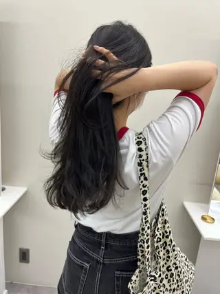 ロング カラー 透明感カラー🌼 沙奈のヘアスタイル