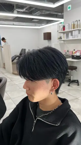 ショート カラー メンズ 🏆メンズヘア特化 🥇代表りんぺーのヘアスタイル