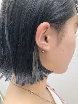 ショート カラー ノグチ ユウキ/ボブのヘアスタイル