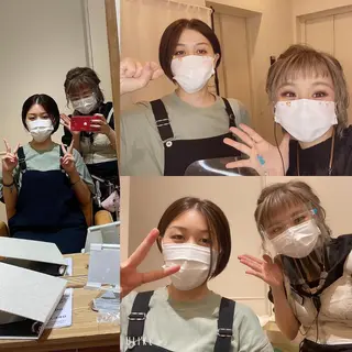 ショート カラー パーマ ヘアアレンジ メンズ キッズ ネイル マツエク・マツパ ✂︎ショート、ボブ、 レイヤー🩵YUMIのヘアスタイル