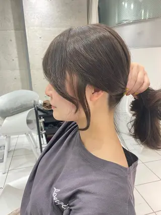 セミロング 林 耕太郎のヘアスタイル