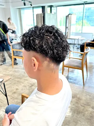 パーマ メンズ 骨格補正施術/メンズ 専門美容師/YUYAのヘアスタイル