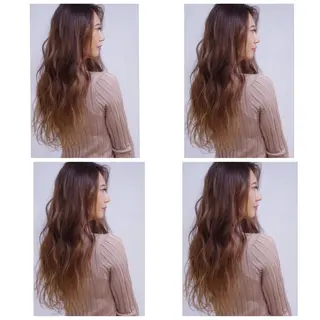 ロング カラー 京都大人女性ショート 徒歩1分/秋山のヘアスタイル