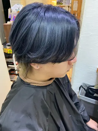 ミディアム カラー メンズ CORE(コア)新宿所属・CORE masaのヘアスタイル