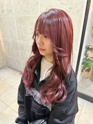 ロング カラー 溜 一太のヘアスタイル