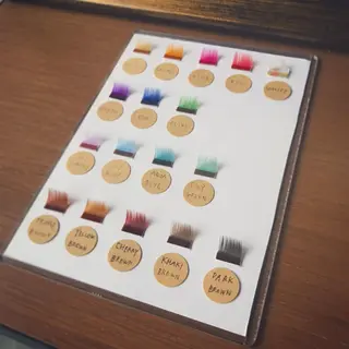 マツエク・マツパ rasiku所属・Yamazaki Naokoのマツエク・マツパデザイン