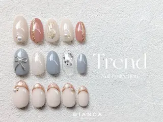 ネイル Bianca大宮 katoᕱ⑅ᕱﾞのネイルデザイン