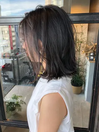 ミディアム メンズヘア/レイヤー /ボブ山内春輝のヘアスタイル