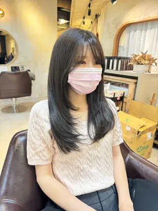 ミディアム カラー カラーモデル募集中 🎨三ッ峰悠貴のヘアスタイル