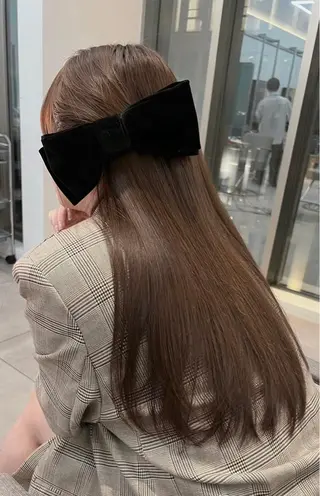 ロング カラー 🖤韓国透明感カラー /渋谷/nana🖤のヘアスタイル