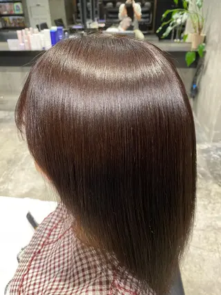 セミロング パーマ Mogami Kengoのヘアスタイル