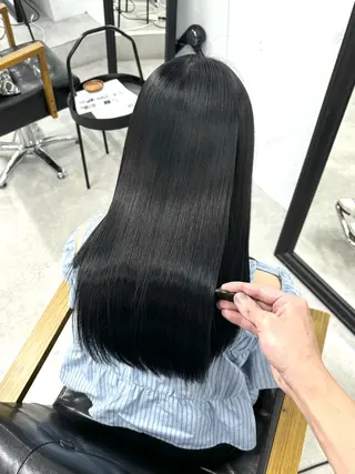 ロング darts所属・マツダ レンのヘアスタイル