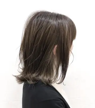 ミディアム カラー 斉藤 貴也のヘアスタイル