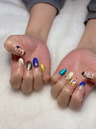 ネイル kipinail 川﨑えりかのネイルデザイン