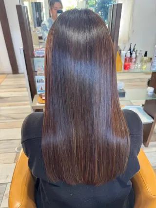 ロング カラー 北村 優樹のヘアスタイル