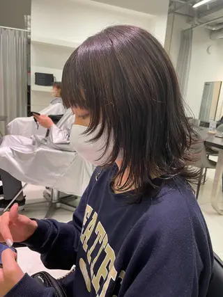 ショート 🐺ウルフ/レイヤー カット/高嶋湧大のヘアスタイル