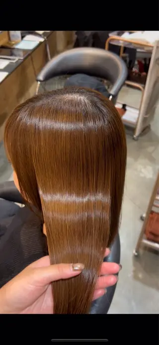 ロング moeka/札幌/ 透明感カラーのヘアスタイル