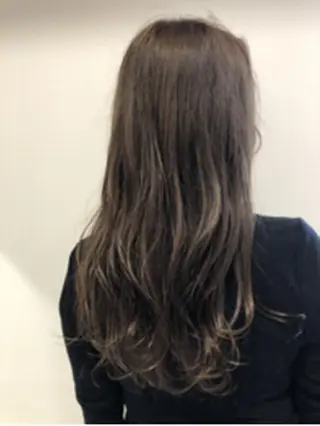 セミロング パーマ カラー CEINE+ officialのヘアスタイル