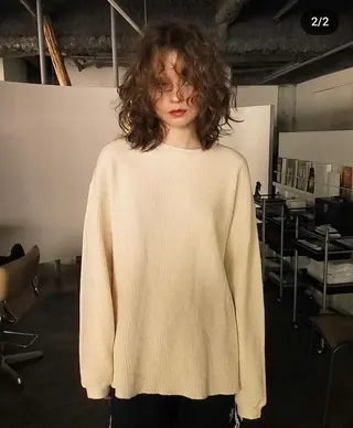 ミディアム パーマ お悩み解決パーマ hana🩰のヘアスタイル