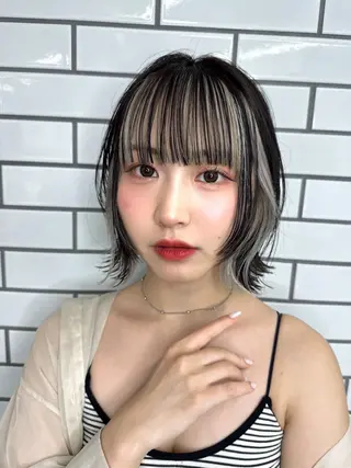 ショート カラー 韓国ヘア/艶カラー /田中悠佑のヘアスタイル