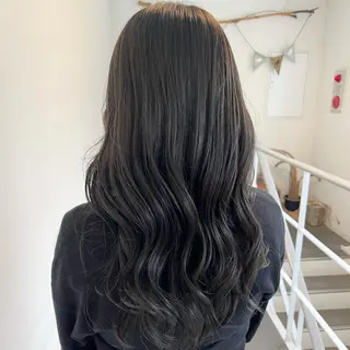 ロング カラー Rino kanayama所属・Rino 金山 / 宮澤 萌のヘアスタイル