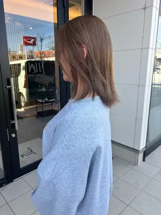 ミディアム カラー niil所属・miyu /niilのヘアスタイル
