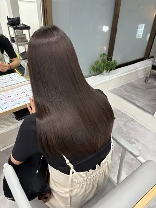 ロング カラー Aura 髪質改善＆韓国レイヤー所属・あい❤︎ /髪質改善/韓国巻きのヘアスタイル